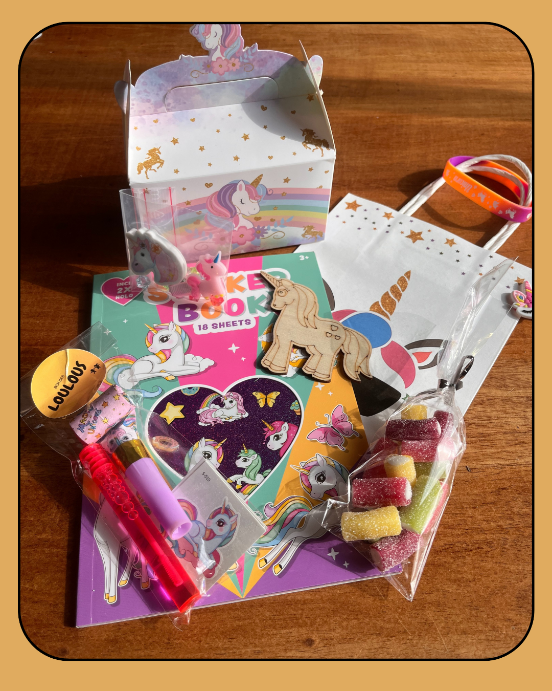 Box anniversaire - Licorne