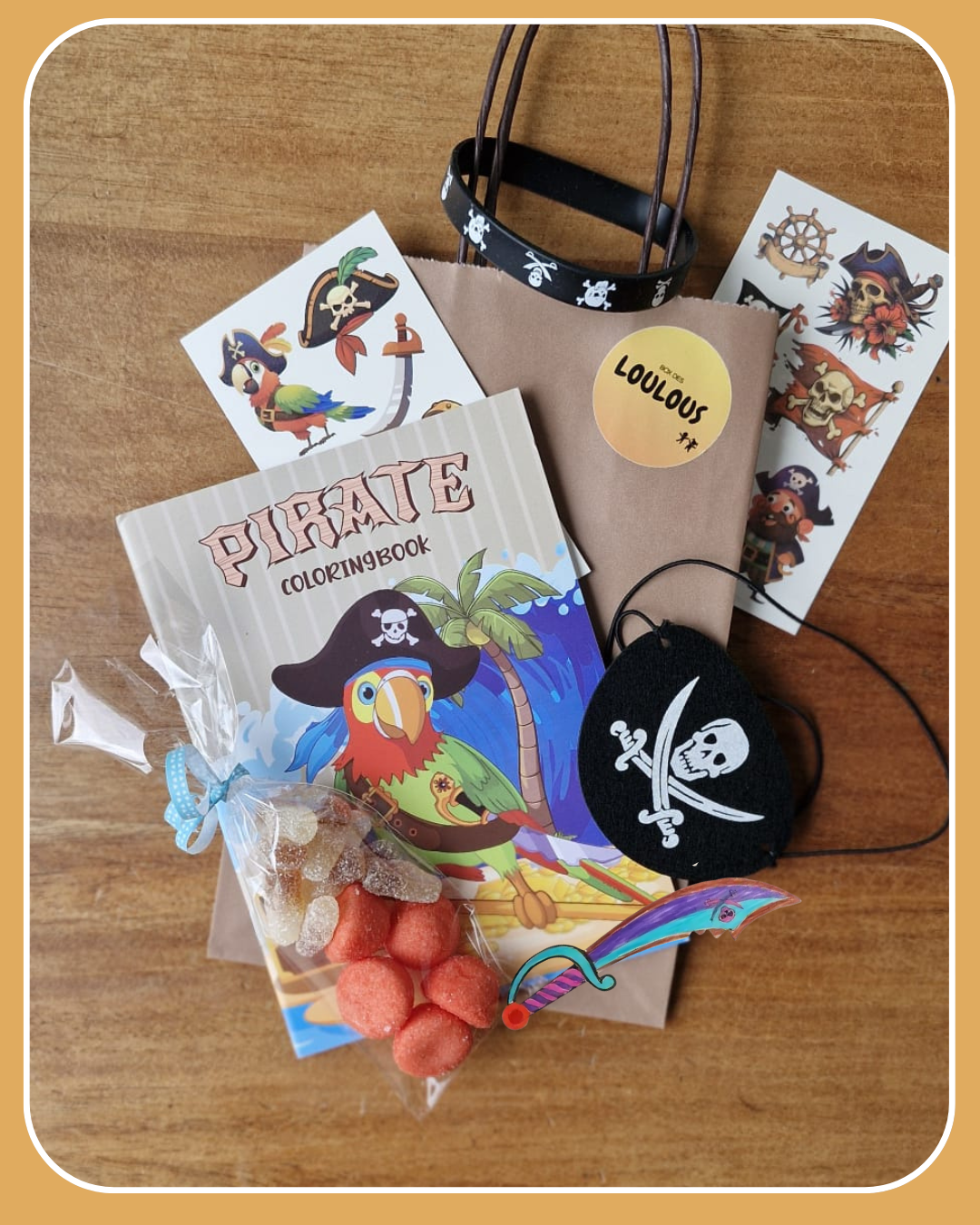 Box anniversaire - Pirate